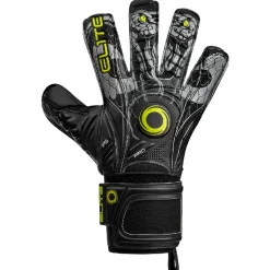 Elite Sport Vibora Keepershandschoenen Zwart Felgeel Grijs
