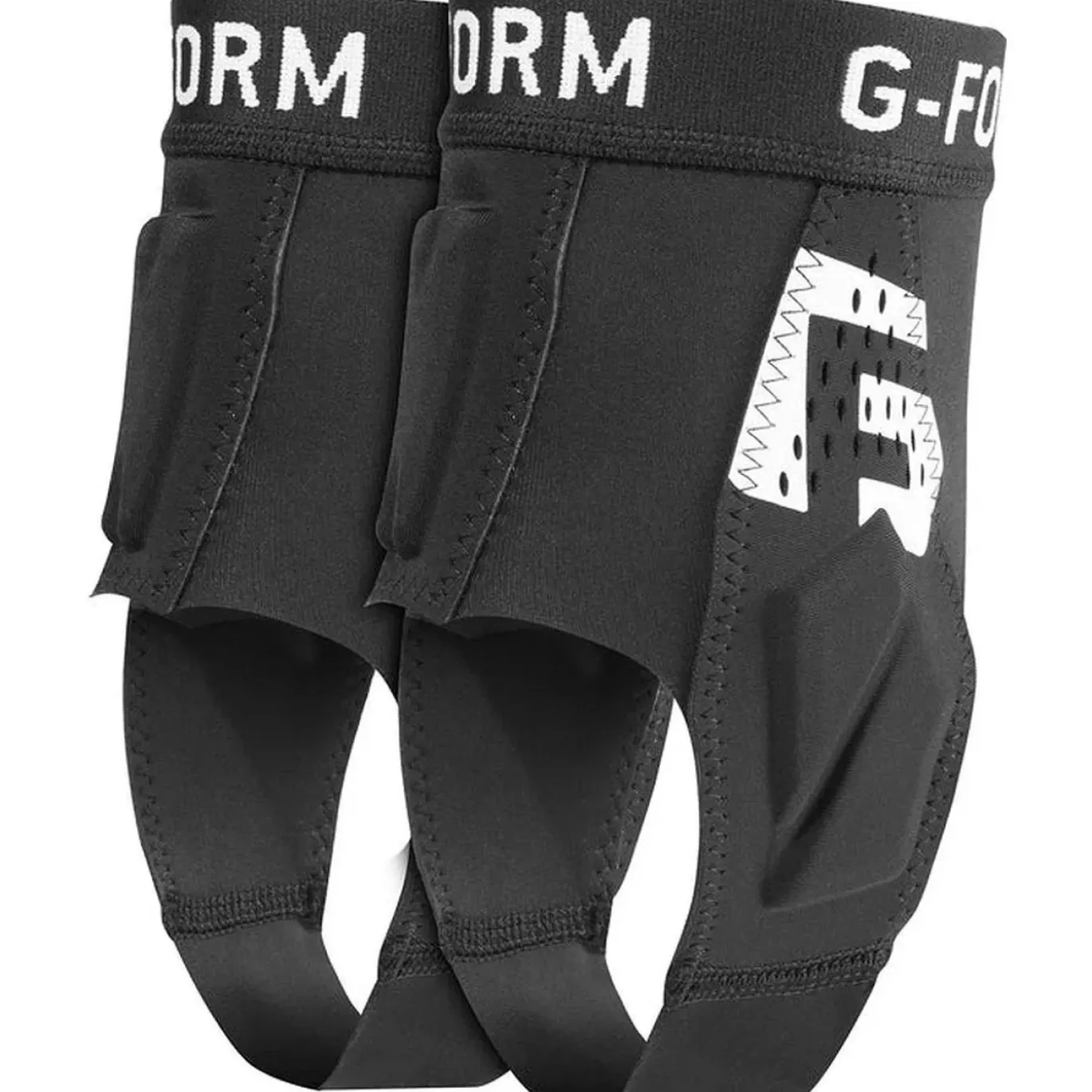 G-Form Pro-X4 Enkelbeschermer Kids Zwart Wit