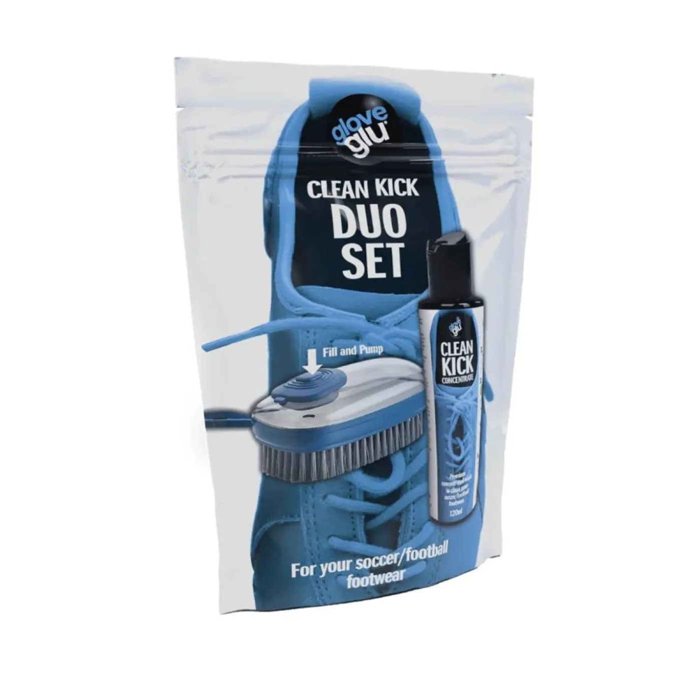 Gloveglu Clean Kick Duo Set Schoenborstel Boot Wash 120 ML