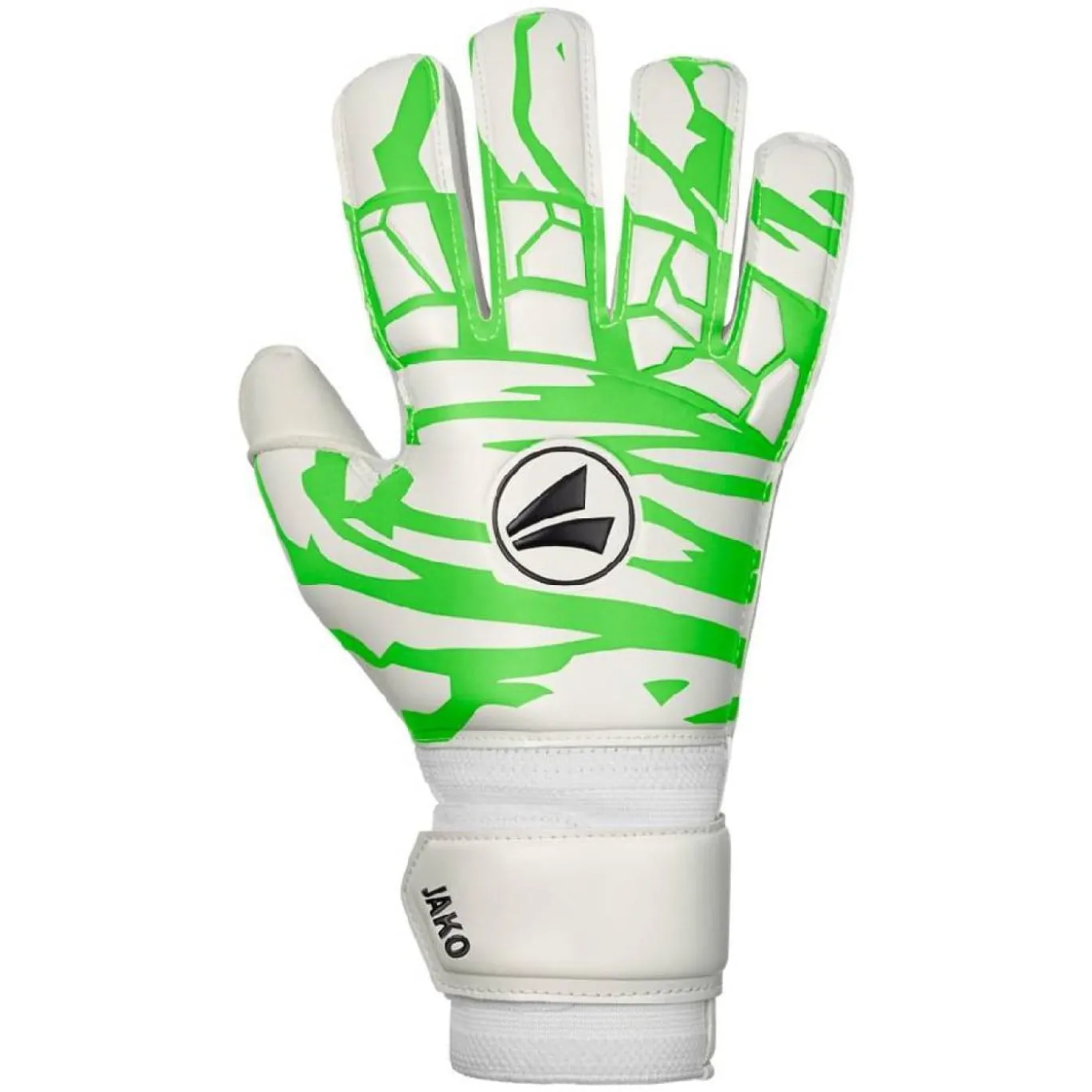 JAKO Animal Basic RC Keepershandschoenen Wit Groen Zwart