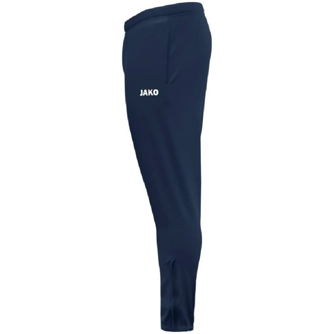 JAKO Dynamic Polyester Trainingsbroek Donkerblauw Wit