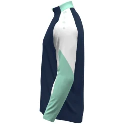 JAKO Dynamic Trainingstrui 1/4-Zip Donkerblauw Wit Lichtgroen