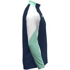 JAKO Dynamic Trainingstrui 1/4-Zip Donkerblauw Wit Lichtgroen