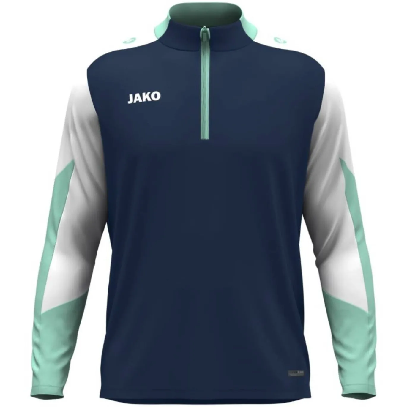 JAKO Dynamic Trainingstrui 1/4-Zip Donkerblauw Wit Lichtgroen