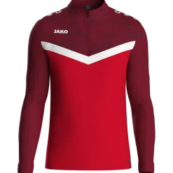 JAKO Iconic Trainingstrui 1/4-Zip Rood
