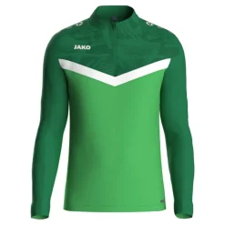 JAKO Iconic Trainingstrui 1/4-Zip Groen