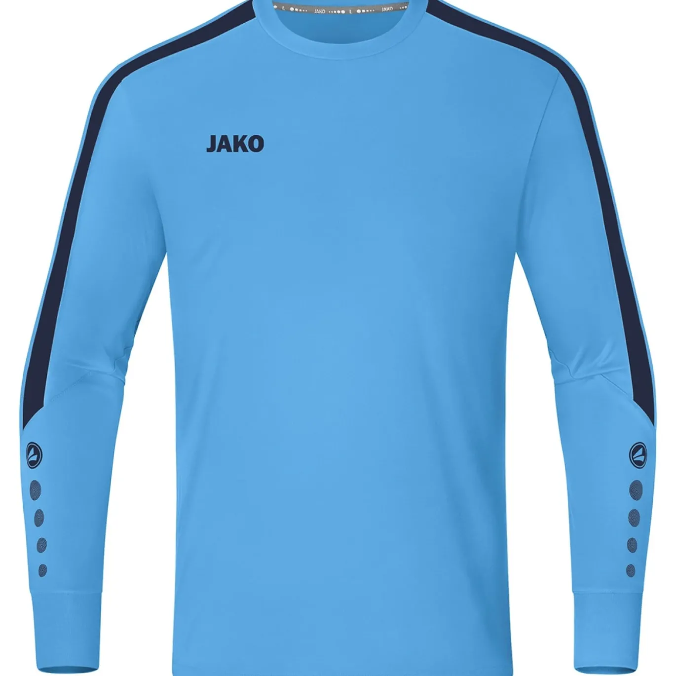 JAKO Power Keepersshirt Kids Lichtblauw Donkerblauw