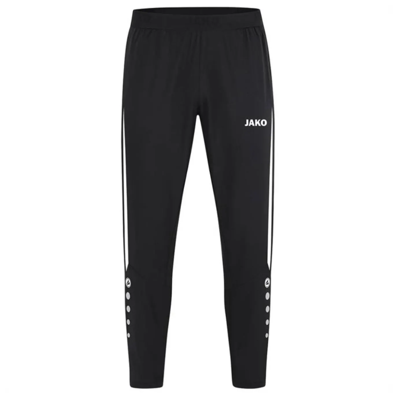 JAKO Power Polyester Trainingsbroek Kids Zwart Wit