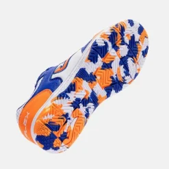 Joma Top Flex Zaalvoetbalschoenen (IN) Kids Wit Blauw Oranje