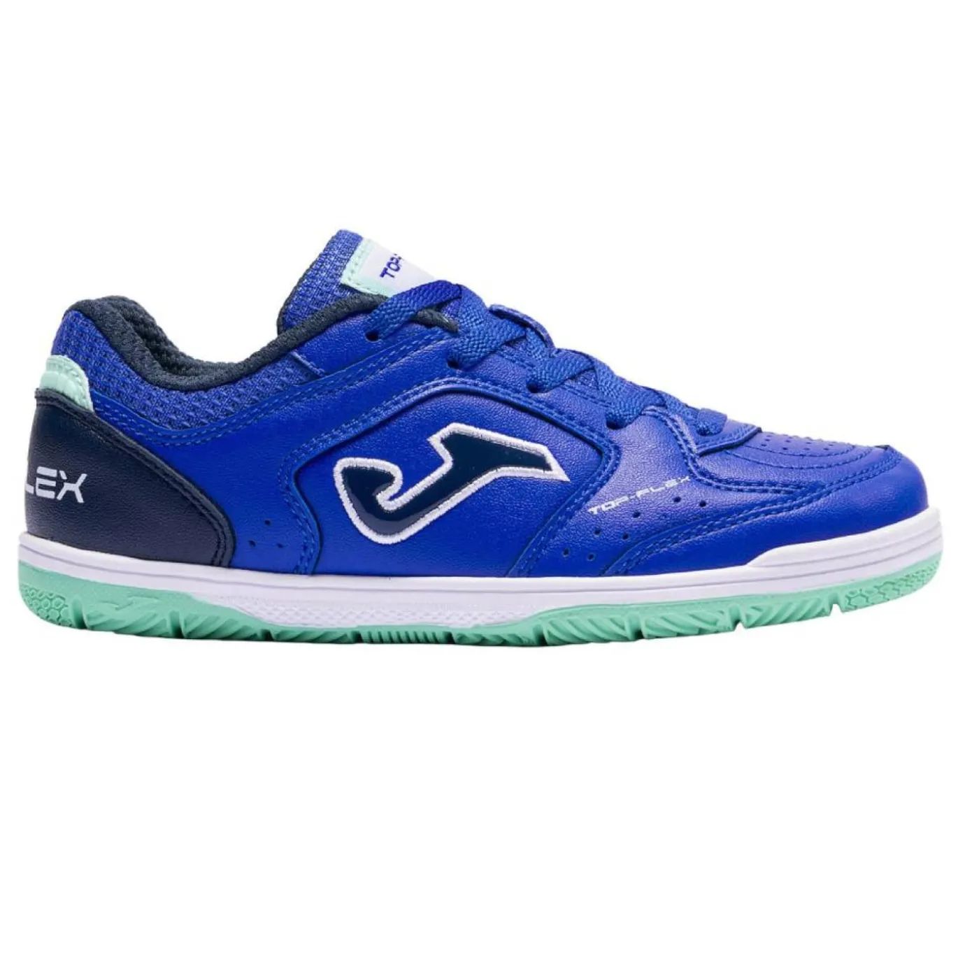 Joma Top Flex Zaalvoetbalschoenen (IN) Kids Blauw Donkerblauw Turquoise