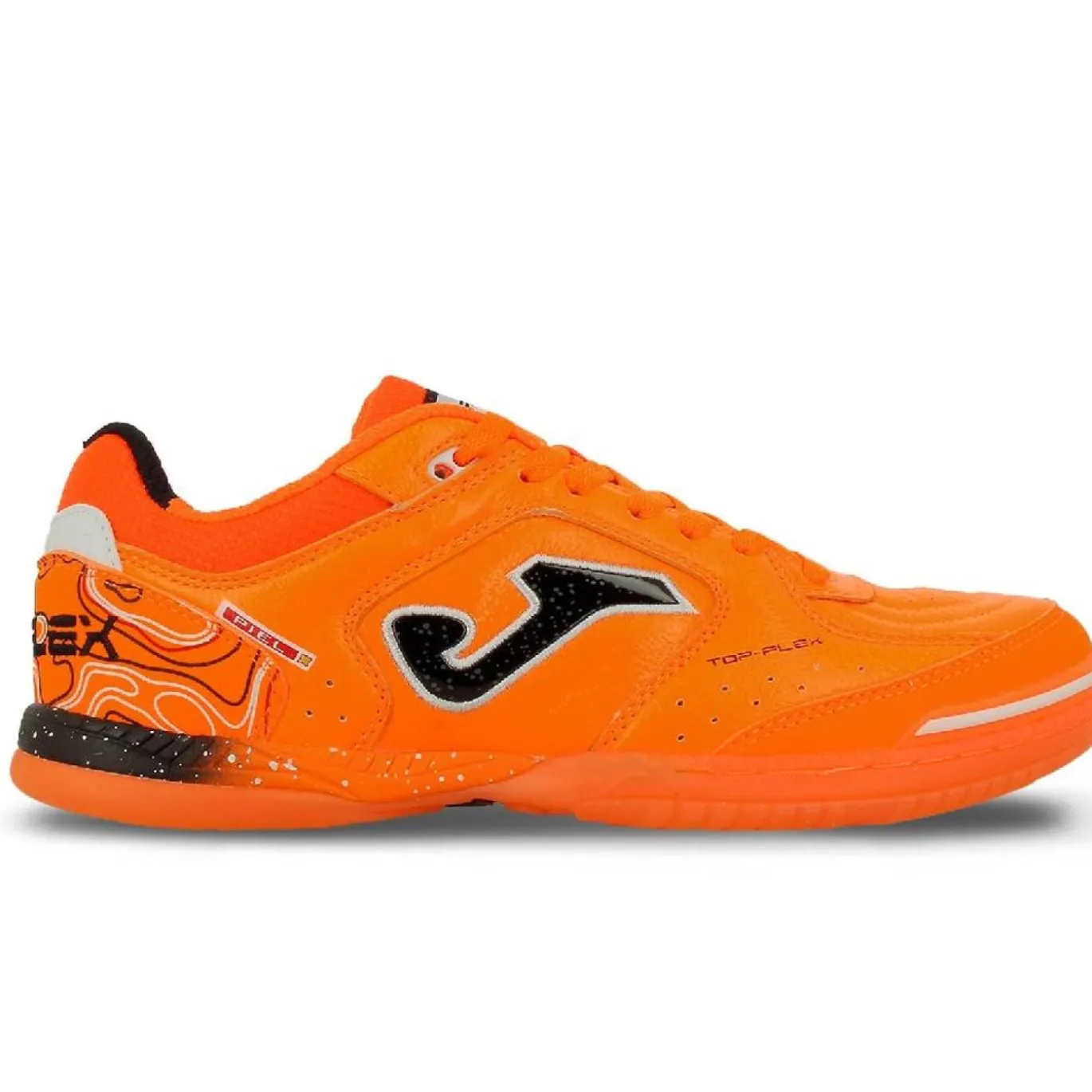 Joma Top Flex Zaalvoetbalschoenen (IN) Oranje Zwart Zilver