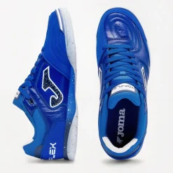 Joma Top Flex Zaalvoetbalschoenen (IN) Blauw Donkerblauw Wit