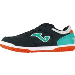 Joma Top Flex Zaalvoetbalschoenen (IN) Kids Donkerblauw Wit Turquoise