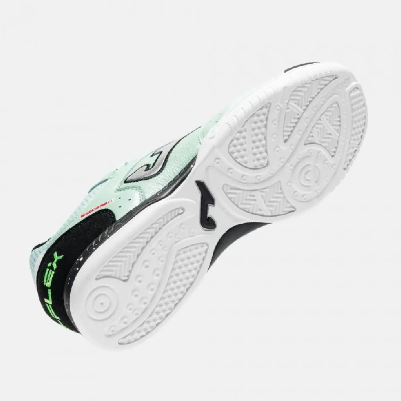 Joma Top Flex Zaalvoetbalschoenen (IN) Lichtgroen Zwart Felgroen Zilver