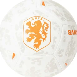 KNVB Logo Voetbal Maat 5 Wit Oranje