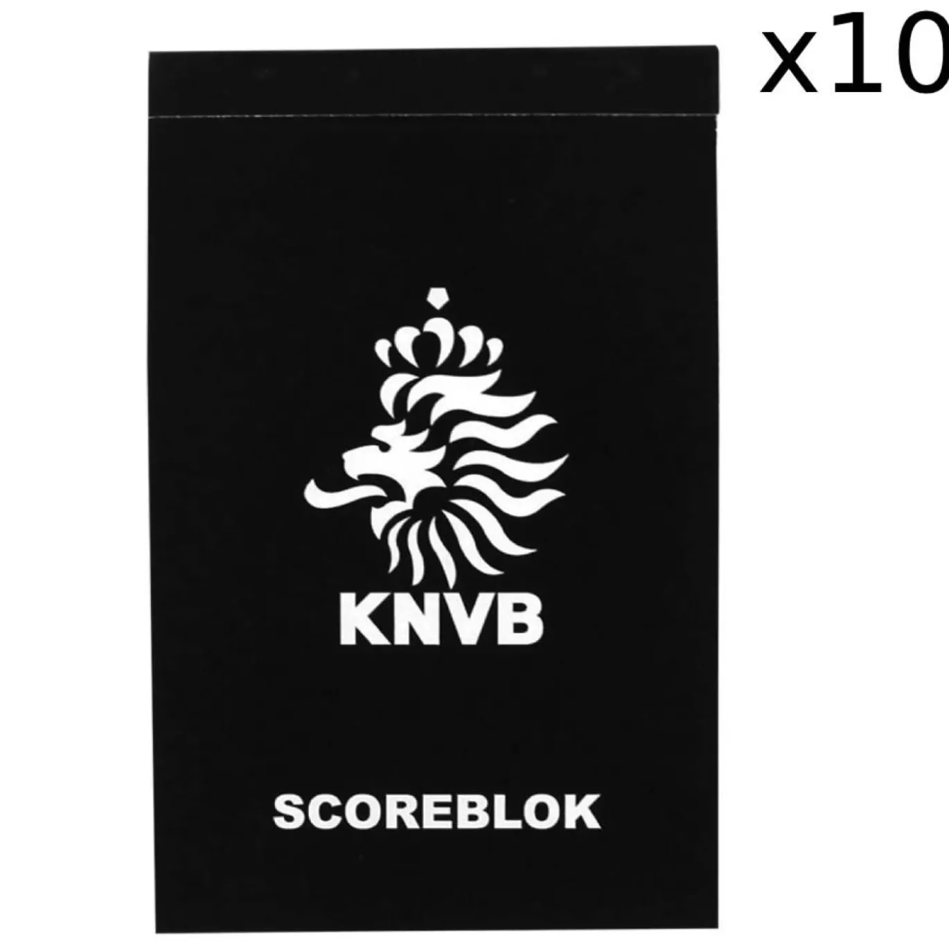 KNVB Scoreblokjes Veldvoetbal 10 Stuks