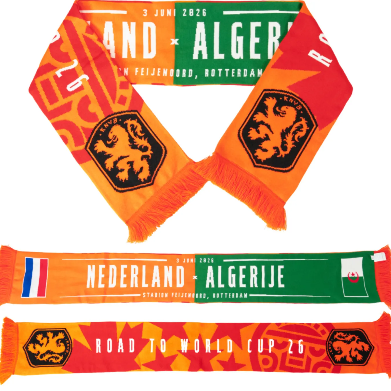 KNVB Sjaal Nederland - Algerije