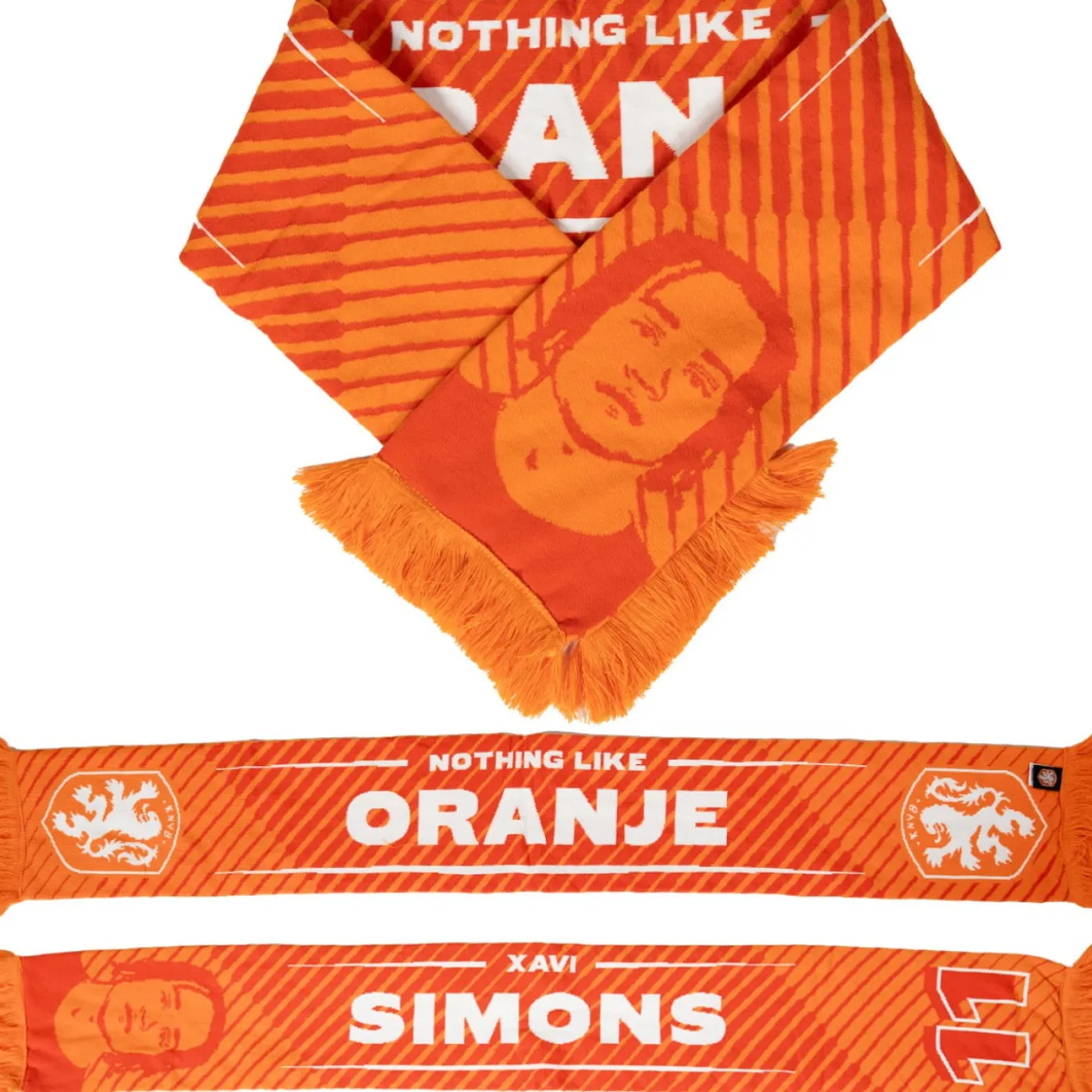 KNVB Sjaal Spelers Xavi Simons Oranje