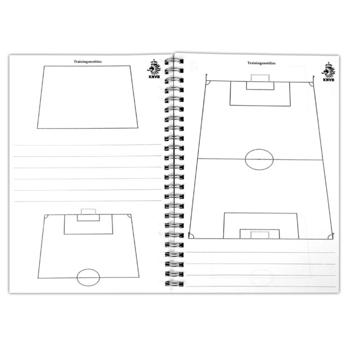 KNVB Trainingsregistratie A5
