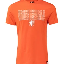 KNVB T-shirt Nothing Like Oranje Kids Oranje