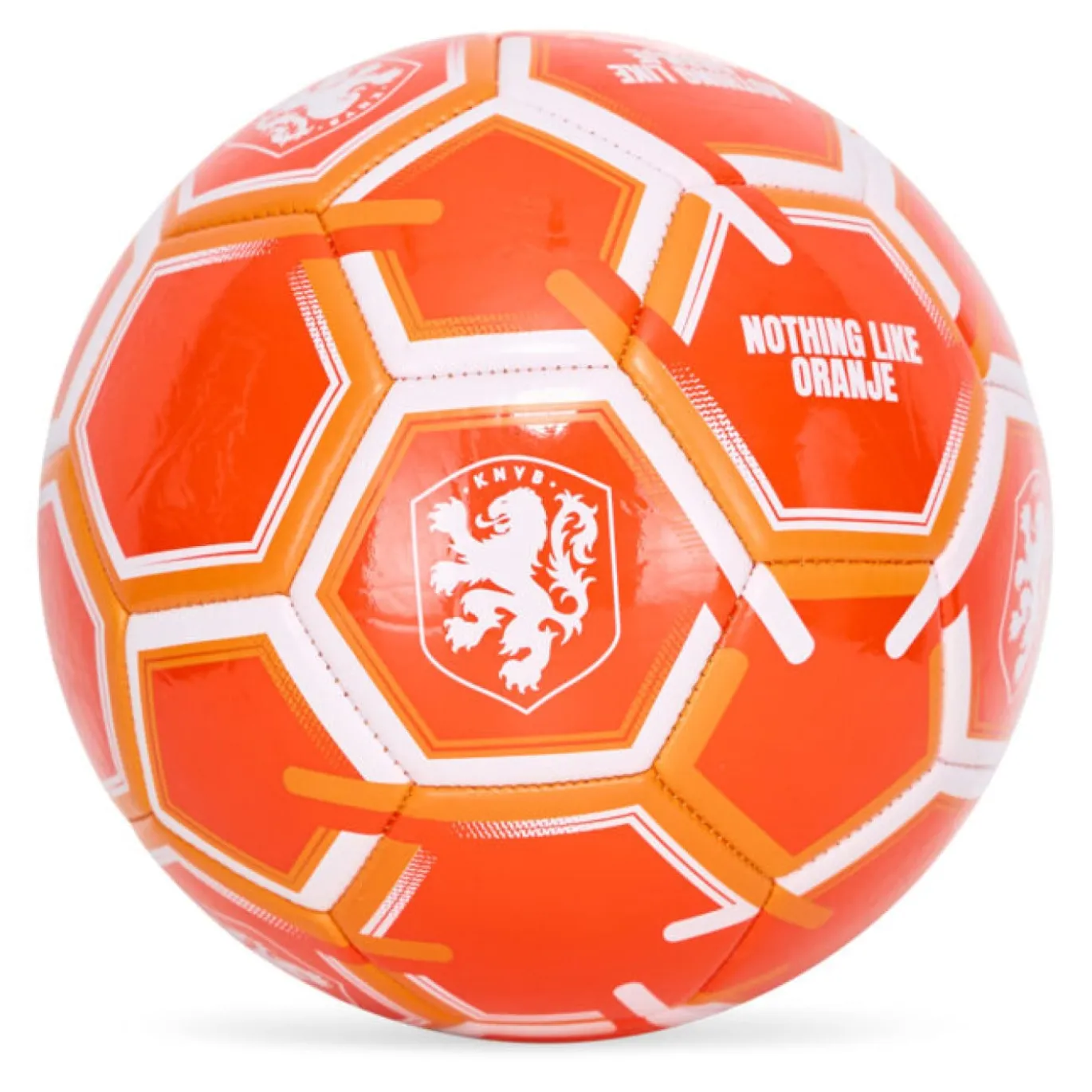 KNVB Voetbal Nothing Like Oranje Maat 5 Oranje Wit