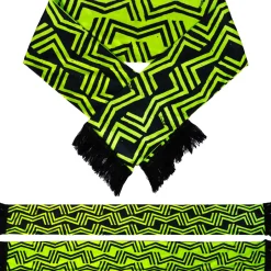 Masters of Madness Fleece Sjaal Groen Zwart