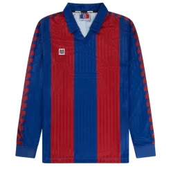 Meyba Blaugrana Thuisshirt Lange Mouwen 1989-1991