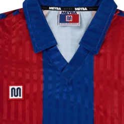 Meyba Blaugrana Thuisshirt Lange Mouwen 1989-1991