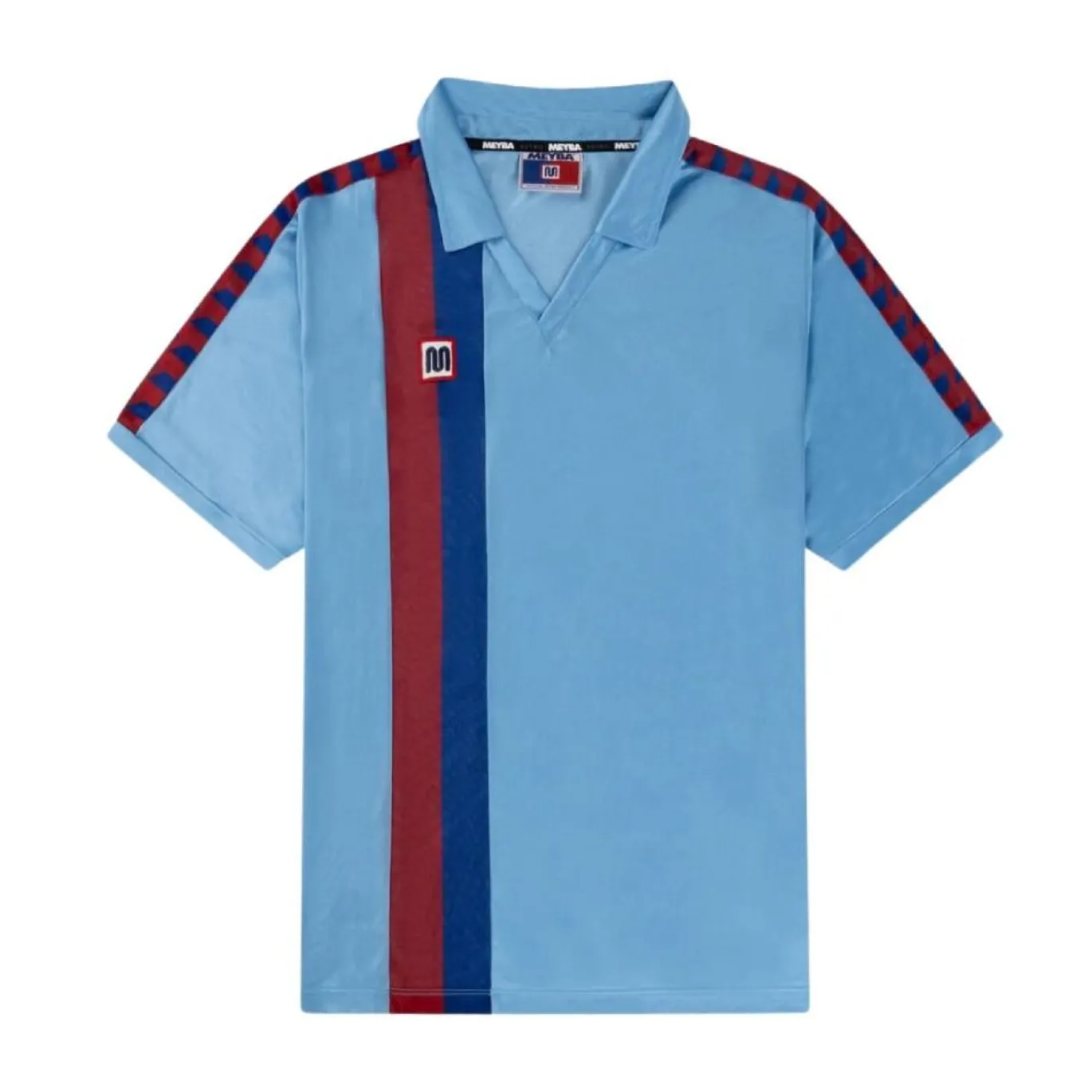 Meyba Blaugrana Uitshirt 1981-1985 Blauw