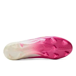 New Balance Furon V8 Elite Gras Voetbalschoenen (FG) Felroze Wit Goud