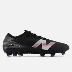New Balance Furon V9 Elite Gras Voetbalschoenen (FG) Zwart Wit Rood