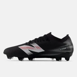 New Balance Furon V9 Team Gras Voetbalschoenen (FG) Zwart Wit Rood
