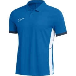 Nike Academy 25 Polo Blauw Donkerblauw Wit