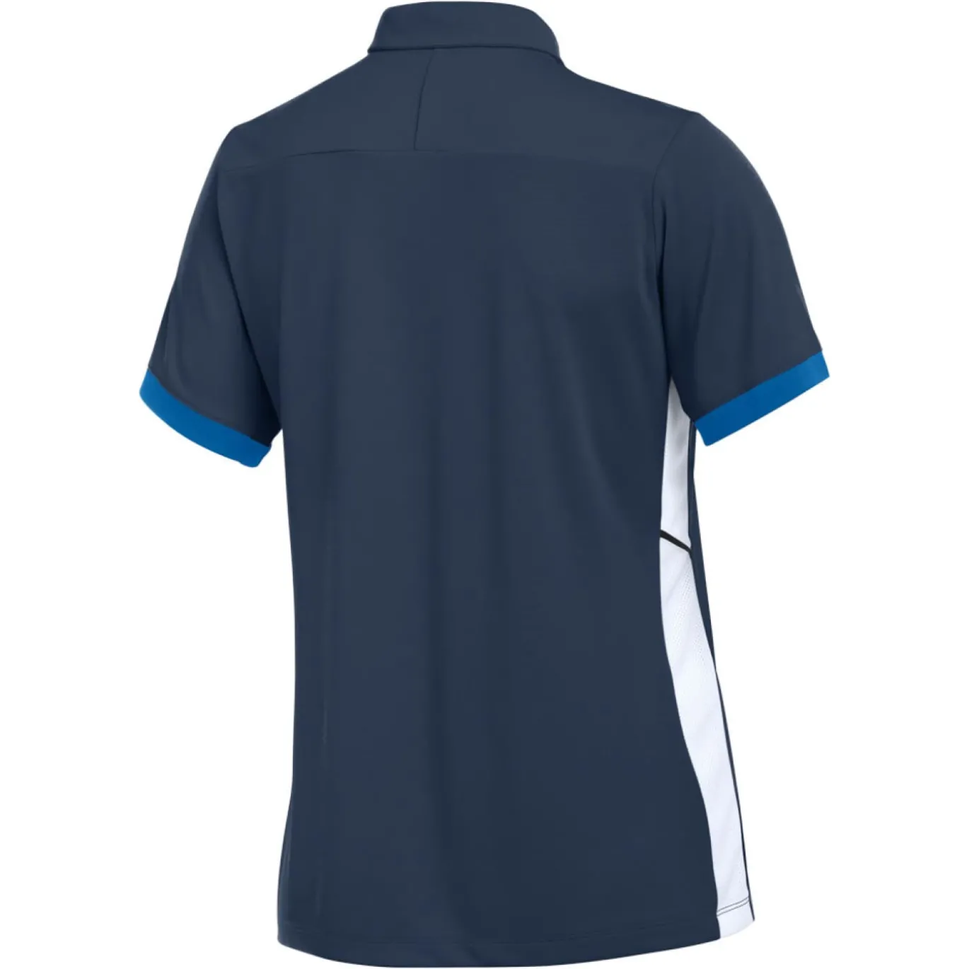 Nike Academy 25 Polo Dames Donkerblauw Blauw Wit