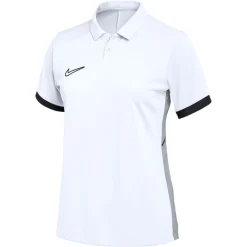 Nike Academy 25 Polo Dames Wit Zwart Grijs