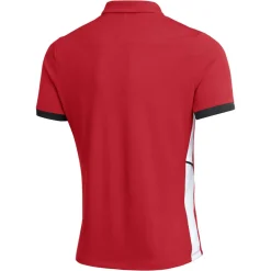 Nike Academy 25 Polo Kids Rood Zwart Wit