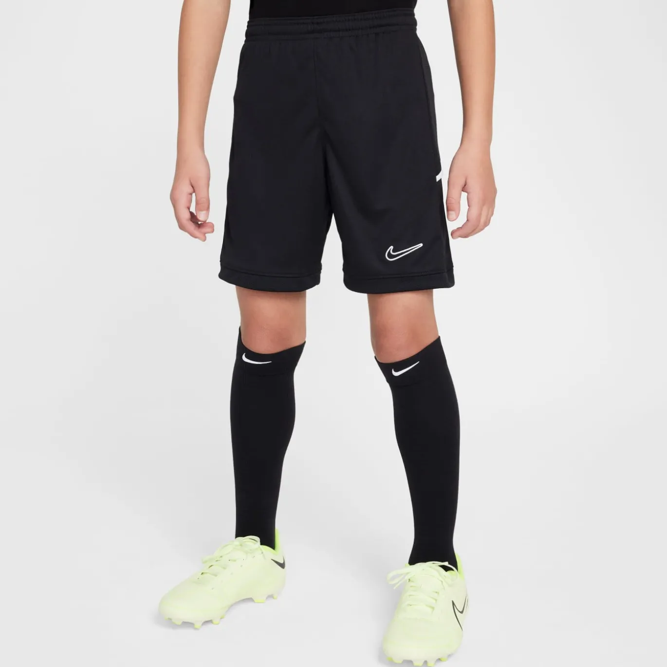 Nike Academy 25 Polo Trainingsset Kids Rood Zwart