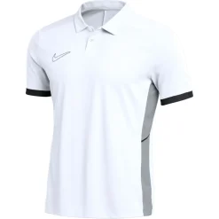 Nike Academy 25 Polo Wit Zwart Grijs