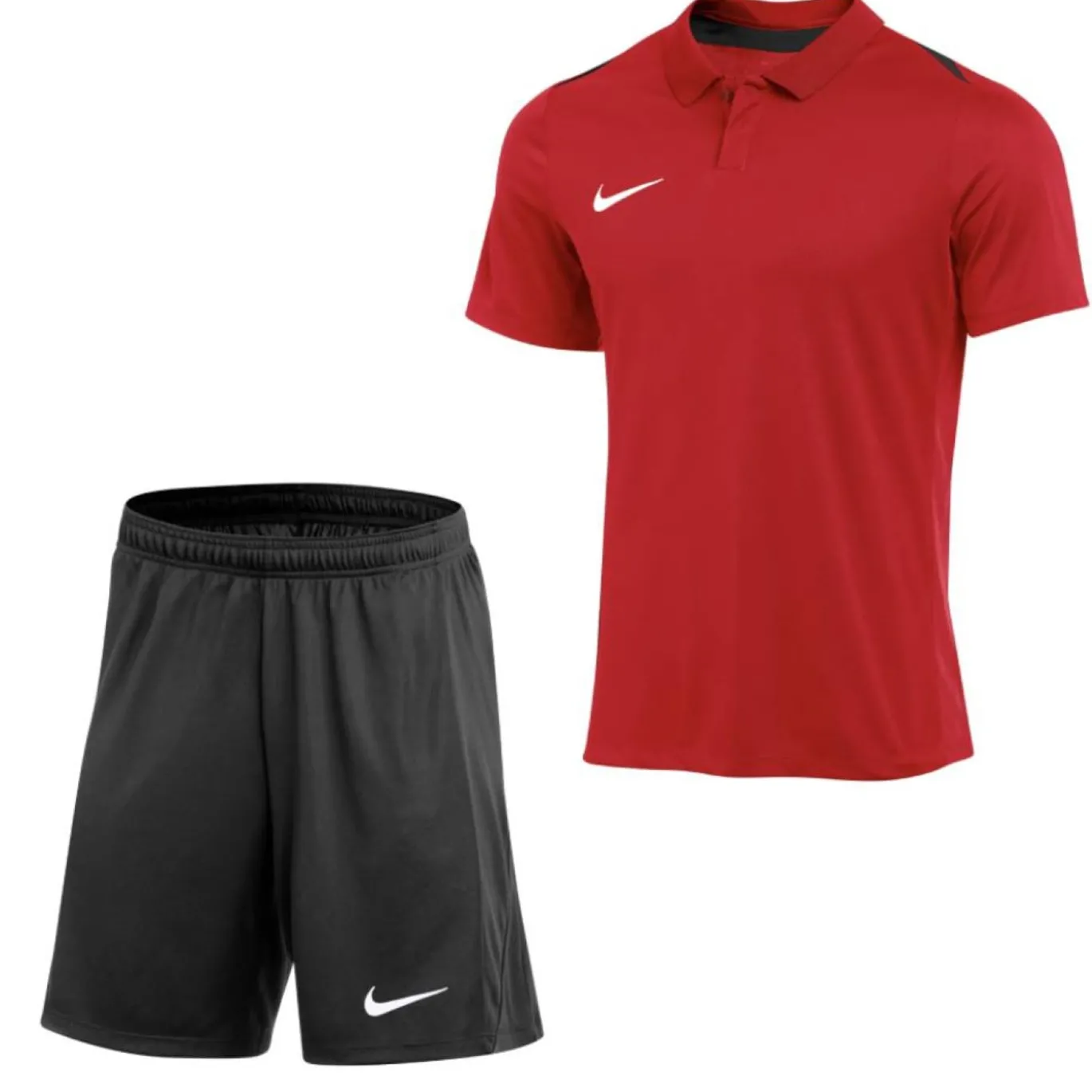 Nike Academy Pro 24 Polo Trainingsset Rood Zwart Wit
