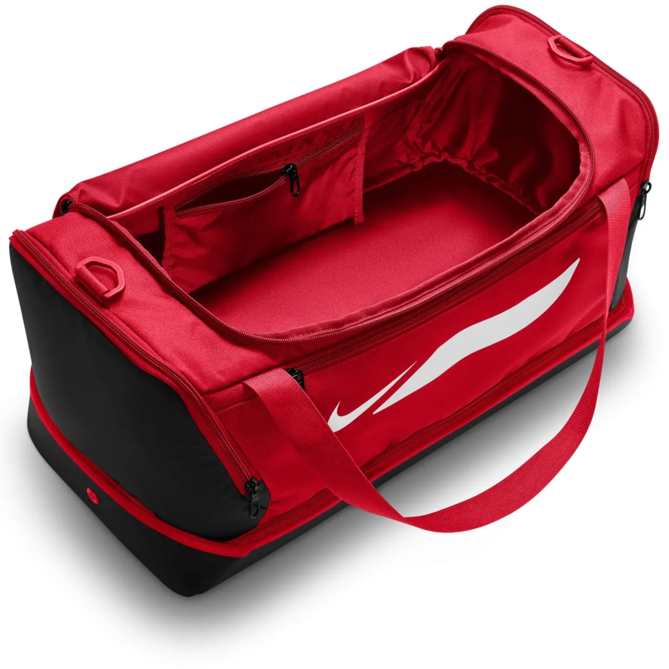 Nike Academy Team F26 Voetbaltas Medium Schoenenvak Lichtrood Zwart