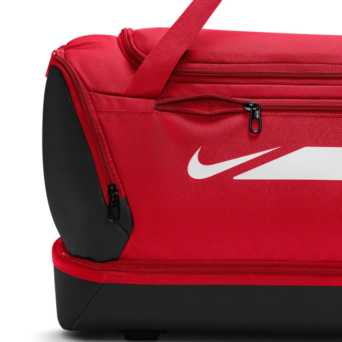 Nike Academy Team F26 Voetbaltas Medium Schoenenvak Lichtrood Zwart