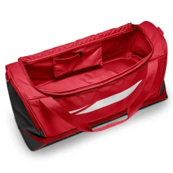 Nike Academy Team F26 Voetbaltas Large Schoenenvak Lichtrood Zwart