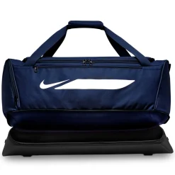 Nike Academy Team F26 Voetbaltas Large Schoenenvak Donkerblauw Zwart
