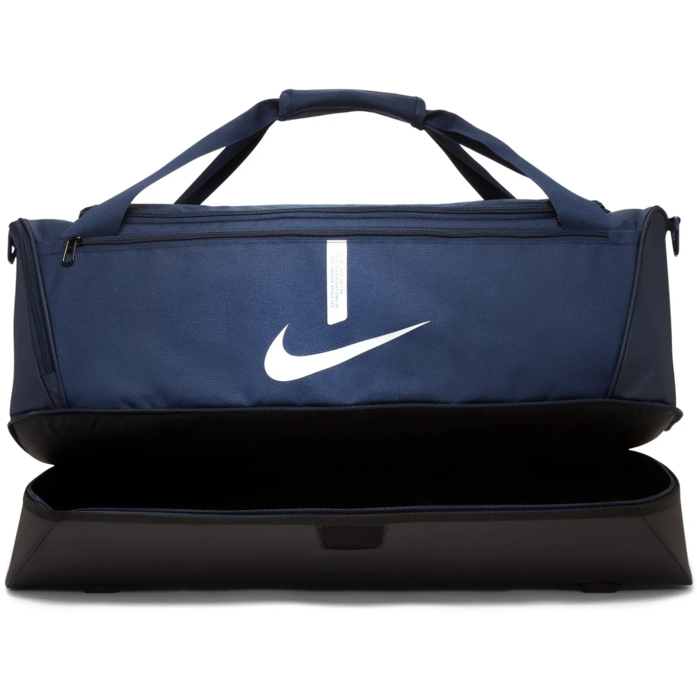 Nike Academy 21 Team Voetbaltas Large Schoenenvak Donkerblauw