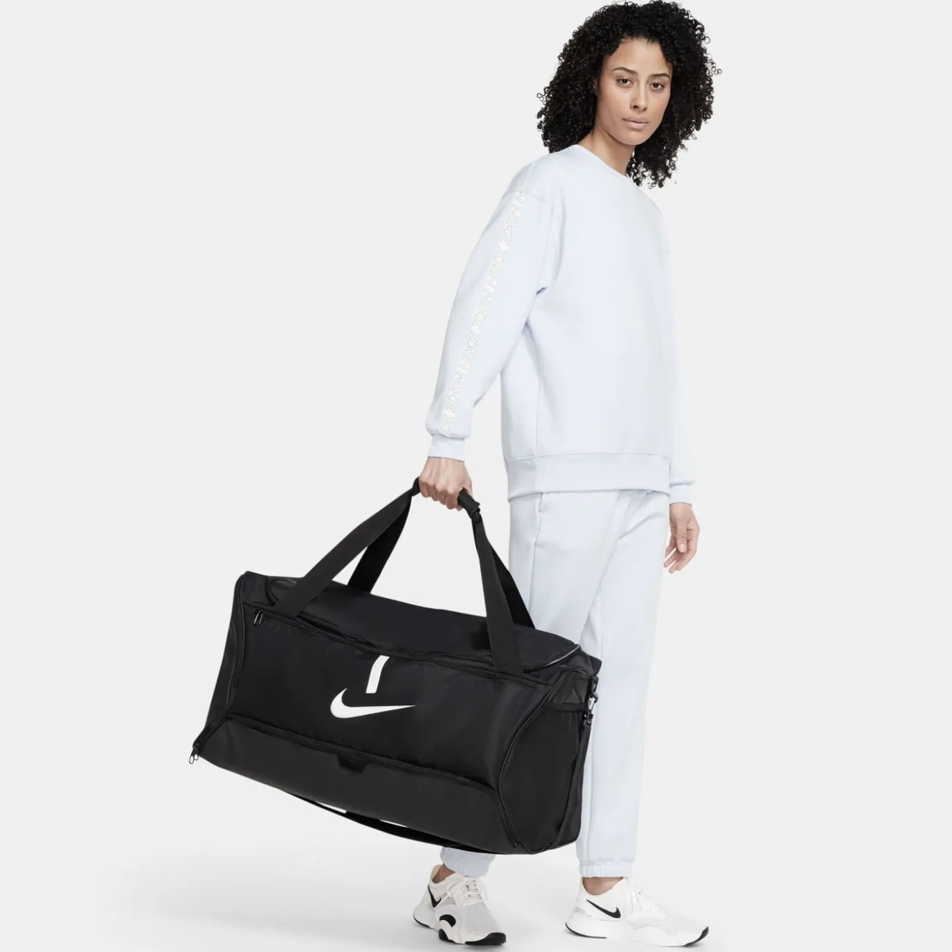 Nike Academy 21 Team Voetbaltas Large Zwart