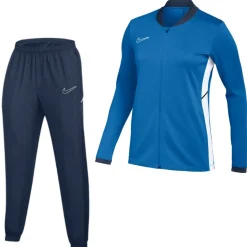 Nike Academy 25 Trainingspak Full-Zip Blauw Donkerblauw Wit