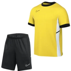 Nike Academy 25 Trainingsset Geel Zwart Wit