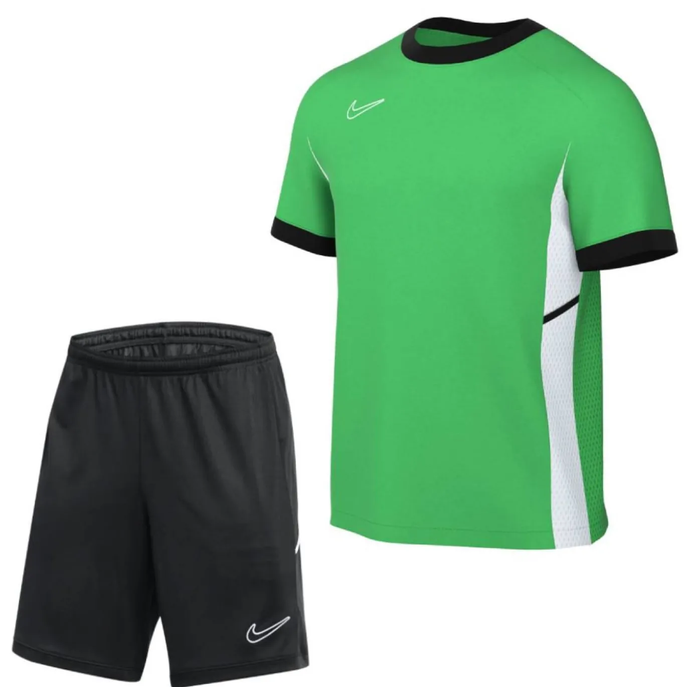 Nike Academy 25 Trainingsset Groen Zwart Wit