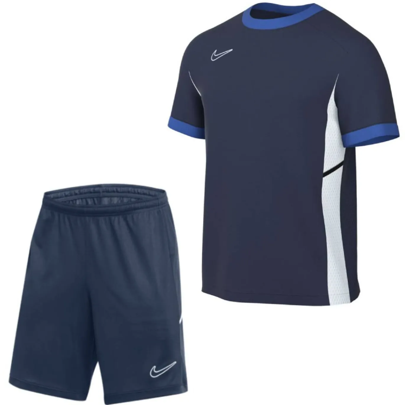 Nike Academy 25 Trainingsset Kids Donkerblauw Blauw Wit