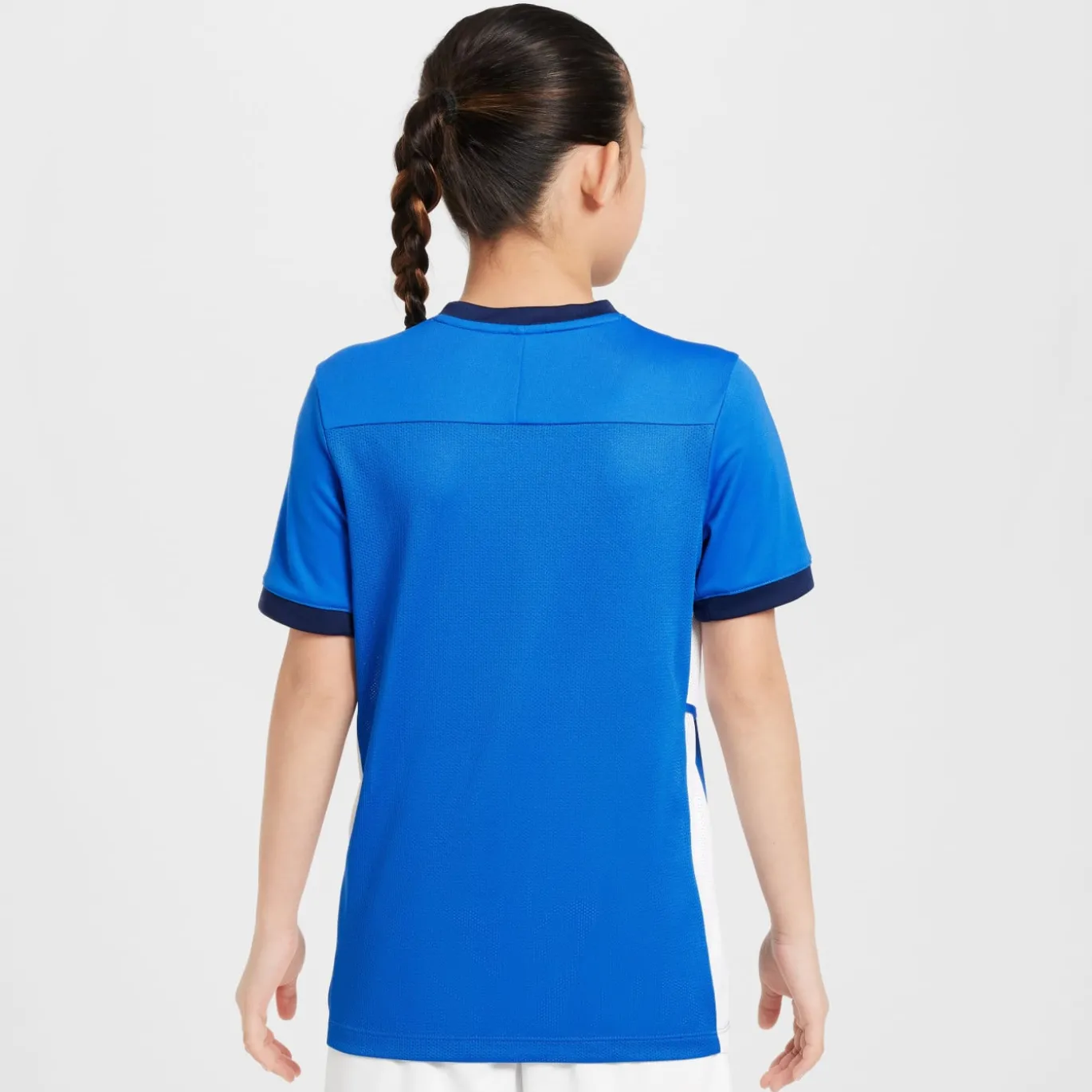 Nike Academy 25 Trainingsshirt Kids Blauw Donkerblauw Wit